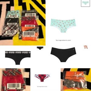 6 Pairs of Size Large Pink Victoria Secret Panties